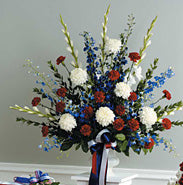 Patriotic Tribute Basket